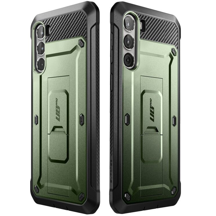 Захисний чохол Supcase Unicorn Beetle Pro Rugged Case для Samsung Galaxy S23 (S911) - Dark Green: фото 3 з 12