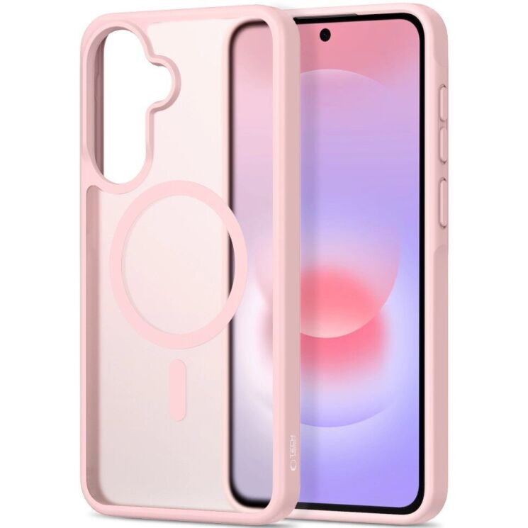 Защитный чехол Tech-Protect Magmat MagSafe для Samsung Galaxy A37 (A376) / A36 (A366) / A56 (A566) - Matte Pink: фото 2 из 7