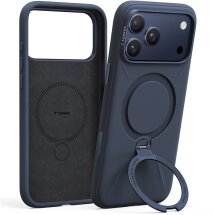 Захисний чохол TORRAS Ostand Spin Fusion для Apple iPhone 17 Pro - Dark Blue: фото 1 з 7