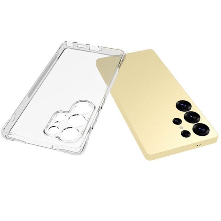 Захисний чохол UniCase AirBag для Samsung Galaxy S25 Ultra (S938) - Transparent: фото 4 з 5