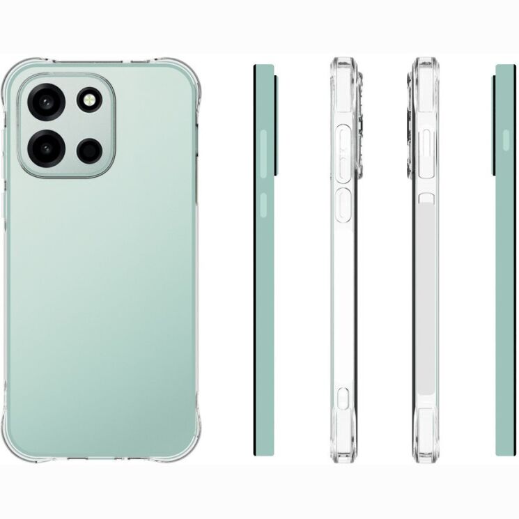 Защитный чехол UniCase AirBag Flow для OnePlus Nord 6 - Transparent: фото 5 из 5