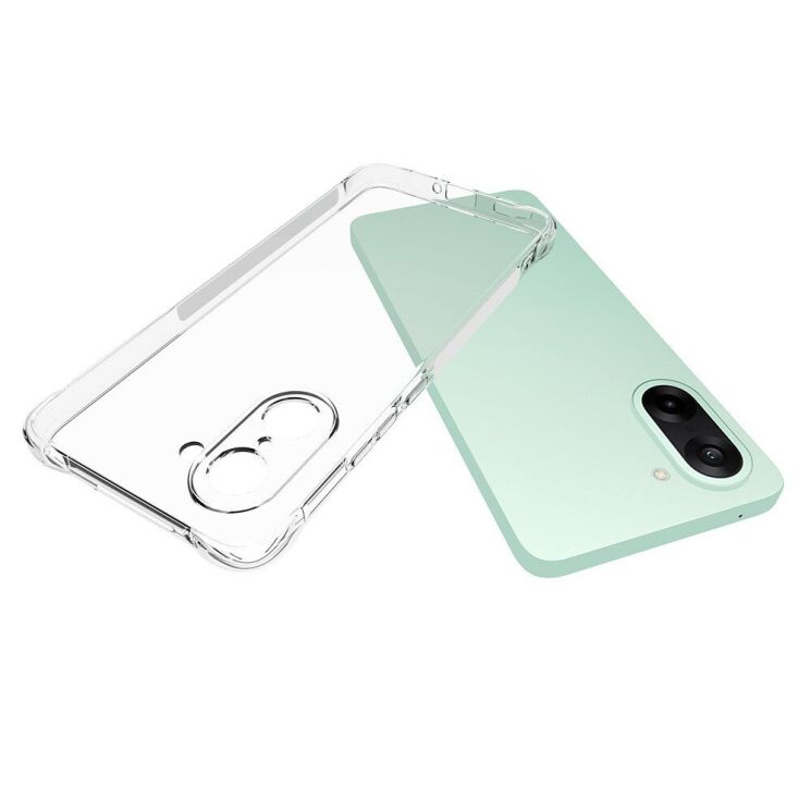 Захисний чохол UniCase AirBag Flow для OnePlus Nord CE 5 / Ace 5 Racing - Transparent: фото 2 з 5