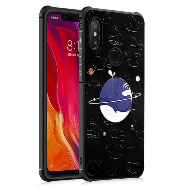 Защитный чехол UniCase Black Style для Xiaomi Mi 8 SE (Special Edition) - Whale Designed Planet: фото 1 из 10