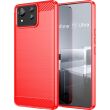 Защитный чехол UniCase Carbon для ASUS Zenfone 11 Ultra - Red (353408R)