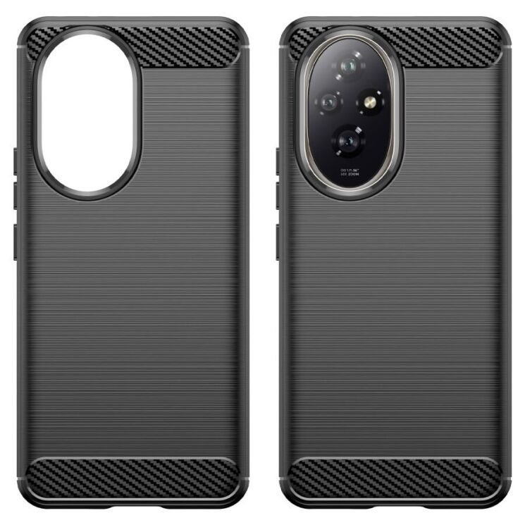 Защитный чехол UniCase Carbon для Honor 200 - Black: фото 2 из 8