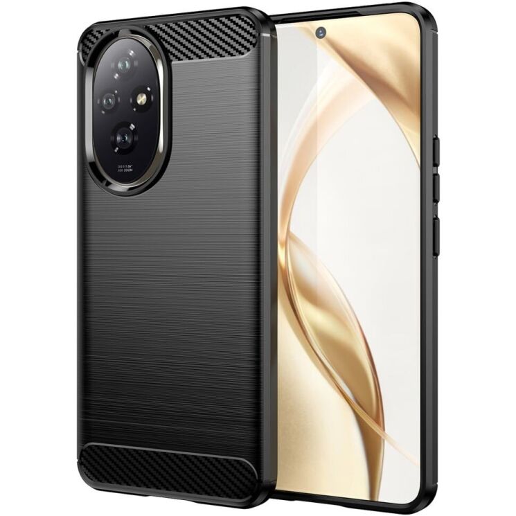 Защитный чехол UniCase Carbon для Honor 200 - Black: фото 1 из 8