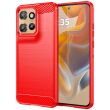 Защитный чехол UniCase Carbon для Motorola Edge 50 Neo - Red (367135R)