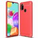 Захисний чохол UniCase Carbon для Samsung Galaxy A21s (A217) - Red (256038R). Фото 1 з 11