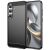 Захисний чохол UniCase Carbon для Samsung Galaxy S25 FE (S731) - Black: фото 1 з 13