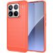 Защитный чехол UniCase Carbon для Xiaomi 15 Pro - Red (371111R). Фото 1 из 8