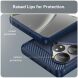 Защитный чехол UniCase Carbon для Realme GT Neo 6 SE / GT 6T / GT 6 - Black (356127B). Фото 7 из 10