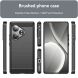 Защитный чехол UniCase Carbon для Realme GT Neo 6 SE / GT 6T / GT 6 - Black (356127B). Фото 3 из 10