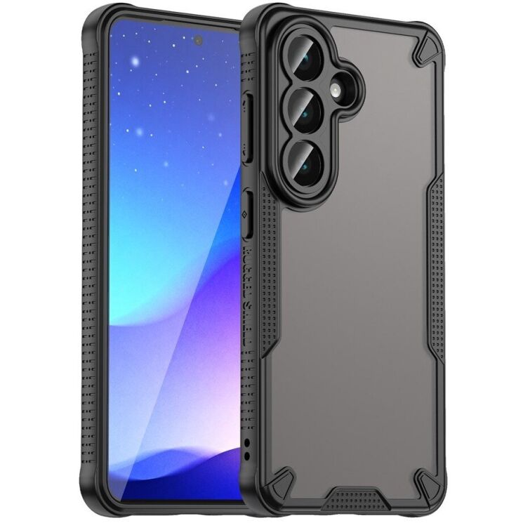 Защитный чехол UniCase Falcon Frame для Samsung Galaxy S26 - Black: фото 1 из 10