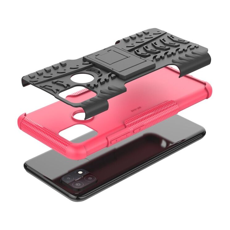 Захисний чохол UniCase Hybrid X для OPPO A15 / A15s - Rose: фото 8 з 9