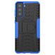 Защитный чехол UniCase Hybrid X для Samsung Galaxy S21 Plus (G996) - Blue (229226L). Фото 3 из 10