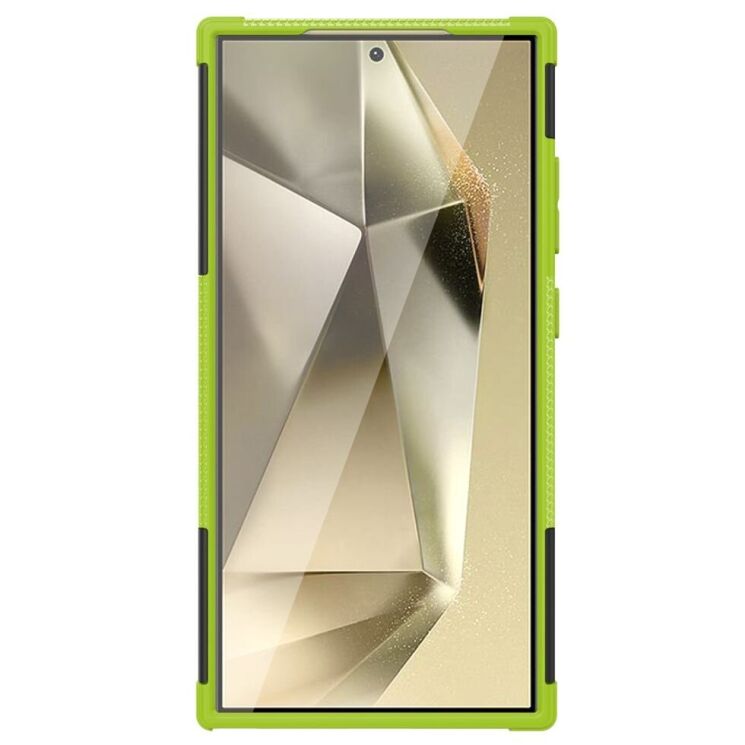 Защитный чехол UniCase Hybrid X для Samsung Galaxy S24 Ultra (S928) - Green: фото 4 из 17
