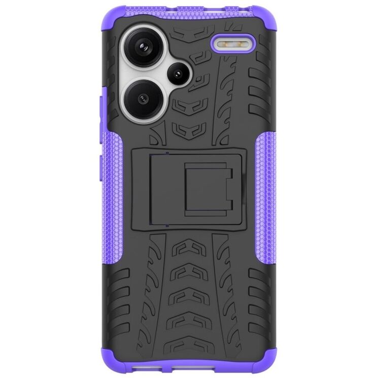 Защитный чехол UniCase Hybrid X для Xiaomi Redmi Note 13 Pro+ - Purple: фото 4 из 15