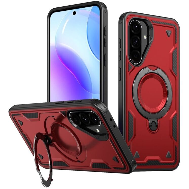 Защитный чехол UniCase Lander Armor для Samsung Galaxy A36 (A366) - Red: фото 1 из 6