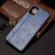Защитный чехол UniCase Leather Series для Motorola Moto G9 Plus - Blue (250429L). Фото 4 из 10