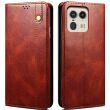 Защитный чехол UniCase Leather Wallet для Motorola Edge 50 Ultra - Brown (354022Z)