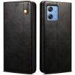 Захисний чохол UniCase Leather Wallet для Motorola G55 - Black (366102B)