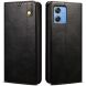 Захисний чохол UniCase Leather Wallet для Motorola G55 - Black (366102B). Фото 1 з 7