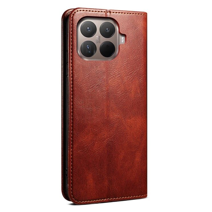Чехол-книжка с кармашками UniCase Leather Wallet для Xiaomi 15T Pro - Brown: фото 6 из 8