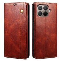 Чехол-книжка с кармашками UniCase Leather Wallet для Xiaomi 15T Pro - Brown: фото 1 из 8
