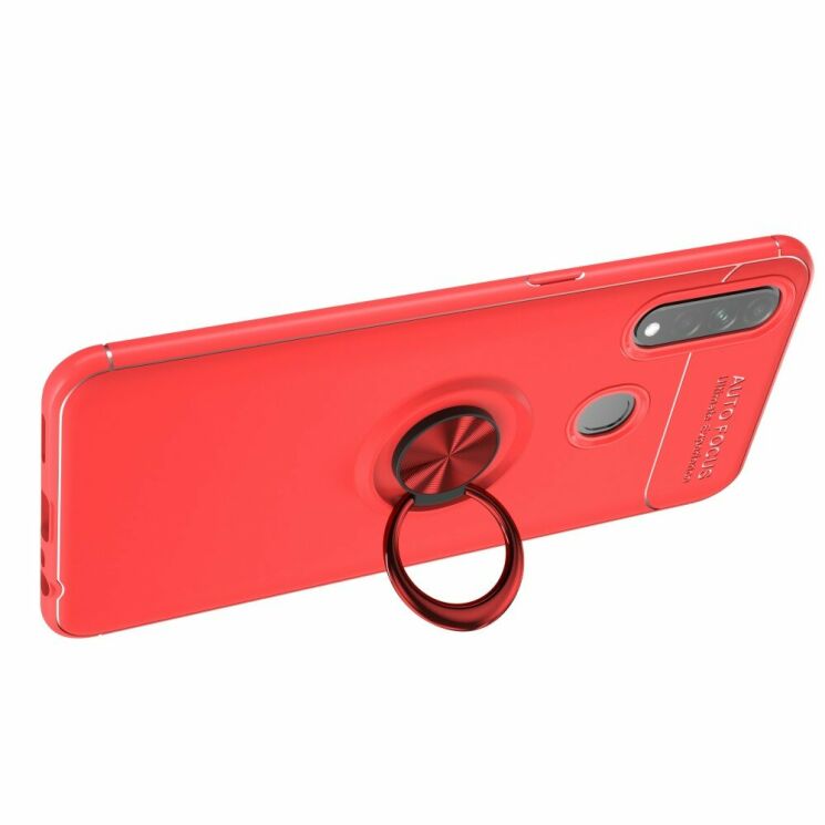 Защитный чехол UniCase Magnetic Ring для OPPO A31 - Red: фото 4 из 11