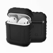 Защитный чехол UniCase MAX Protect для Apple AirPods 1 / 2 - Black: фото 1 из 26