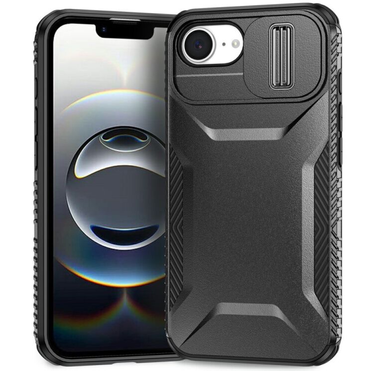 Защитный чехол UniCase Shuttle Guard для Apple iPhone 16e - Black: фото 2 из 7