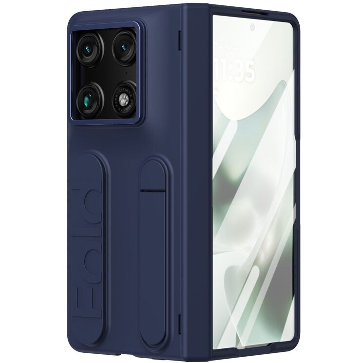 Защитный чехол UniCase Wrist Stand (FF) для Motorola Razr Fold - Blue: фото 1 из 15