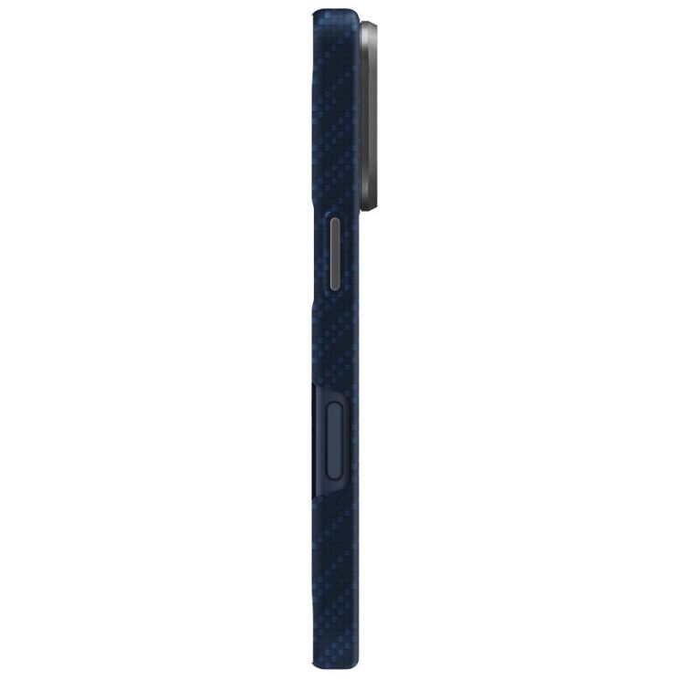 Защитный чехол UNIQ Keva EDGE MagClick для iPhone 17 Pro (UNIQ-IP6.3P(2025)-KEVAEDMTBLU) - Blue: фото 4 из 5