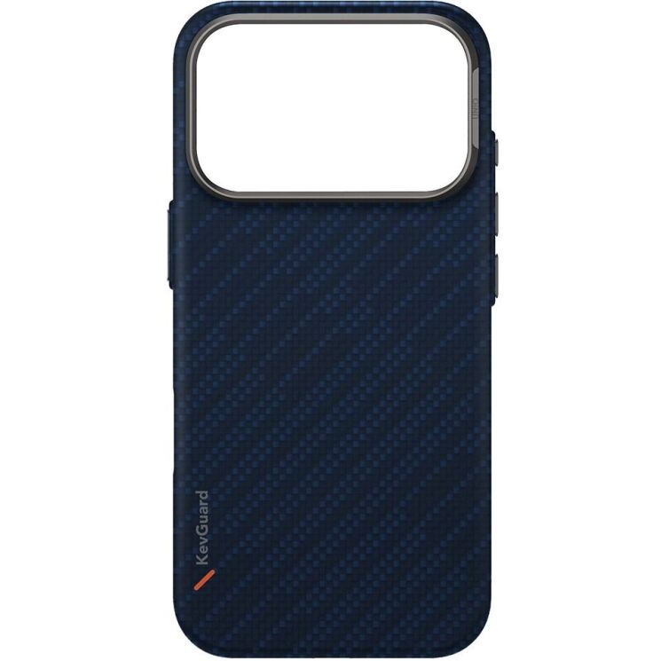 Защитный чехол UNIQ Keva EDGE MagClick для iPhone 17 Pro (UNIQ-IP6.3P(2025)-KEVAEDMTBLU) - Blue: фото 3 из 5