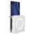Защитный чехол UNIQ Veren AF with MagClick для Samsung Galaxy Flip 8 (UNIQ-GZFLIP8-VERNAFMCFST) - White: фото 1 из 1