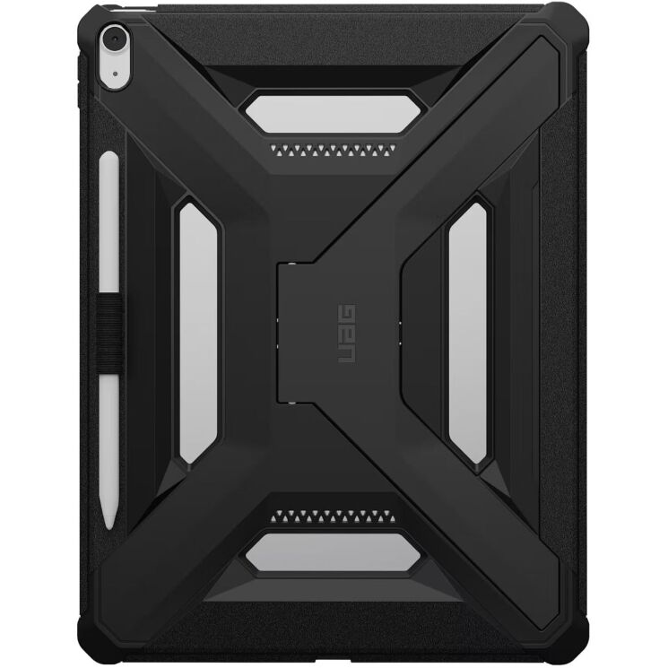 Защитный чехол URBAN ARMOR GEAR Scout Plus для iPad Air 13 M4/M3/M2 (2026/2025/2024) - Black: фото 1 из 8