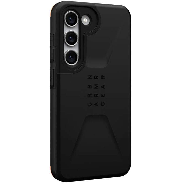 Защитный чехол URBAN ARMOR GEAR (UAG) Civilian для Samsung Galaxy S23 (S911) - Black: фото 3 из 10