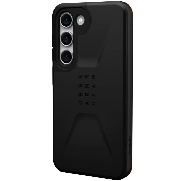Защитный чехол URBAN ARMOR GEAR (UAG) Civilian для Samsung Galaxy S23 (S911) - Black: фото 2 из 10