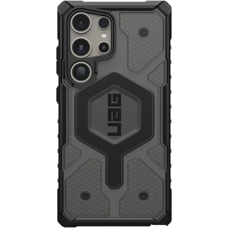 Защитный чехол URBAN ARMOR GEAR (UAG) Pathfinder Clear Pro для Samsung Galaxy S24 Ultra (S928) - Ash: фото 1 из 9