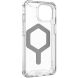 Защитный чехол URBAN ARMOR GEAR (UAG) Plyo Magsafe для Apple iPhone 15 - Ice Silver (339923IS). Фото 9 из 10