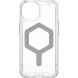 Защитный чехол URBAN ARMOR GEAR (UAG) Plyo Magsafe для Apple iPhone 15 - Ice Silver (339923IS). Фото 8 из 10