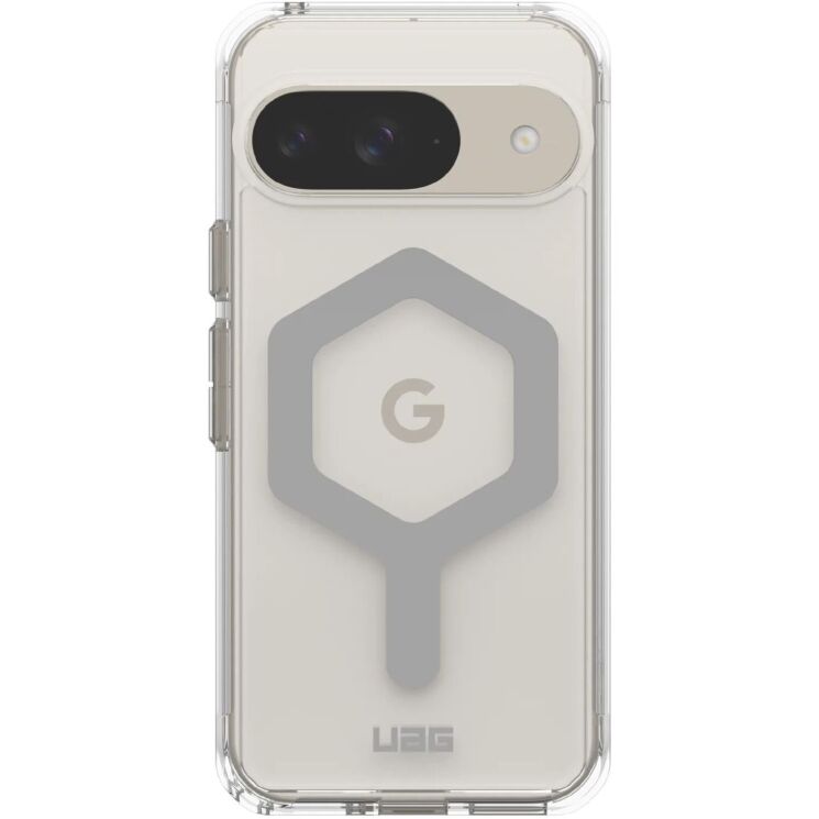 Защитный чехол URBAN ARMOR GEAR (UAG) Plyo MagSafe для Google Pixel 9 - Ice / Silver: фото 1 из 14