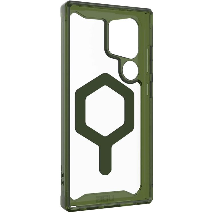 Защитный чехол URBAN ARMOR GEAR (UAG) Plyo Pro для Samsung Galaxy S24 Ultra (S928) - Ice / Olive: фото 3 из 9
