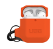 Защитный чехол URBAN ARMOR GEAR (UAG) Silicone для Apple AirPods 1 / 2 - Orange/Grey (204515BH). Фото 8 из 12