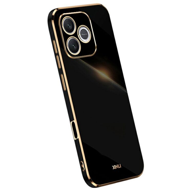 Защитный чехол XINLI Porcelain Design для Honor 600 Lite - Black: фото 1 из 8