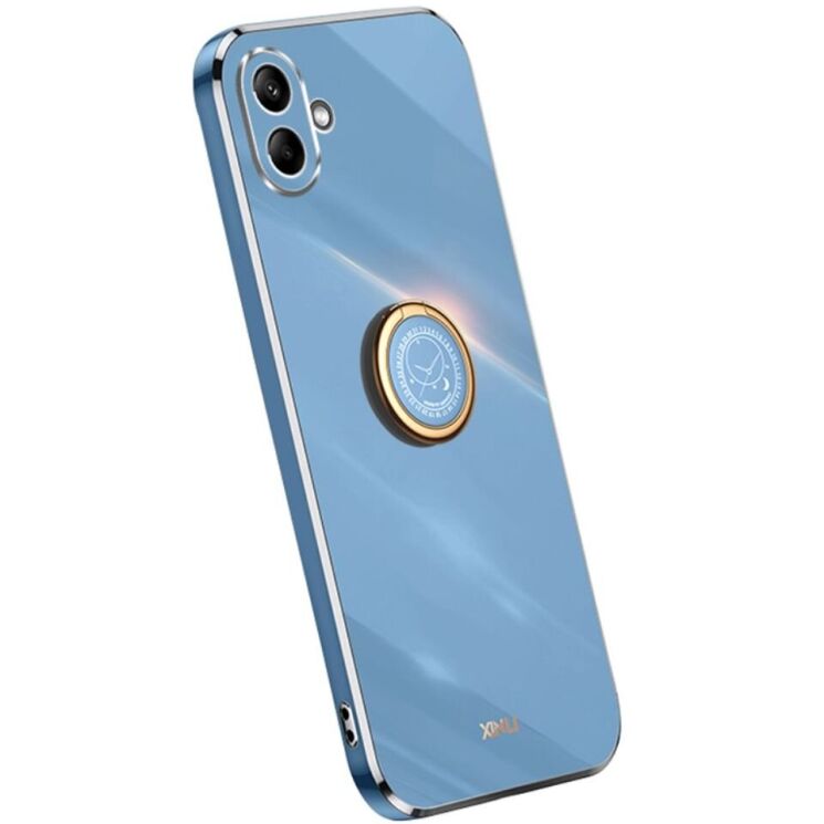 Защитный чехол XINLI Porcelain Ring для Samsung Galaxy A06 (A065) - Blue: фото 1 из 5