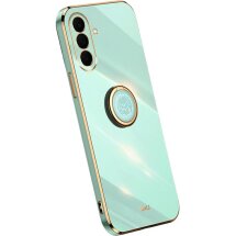 Защитный чехол XINLI Porcelain Ring для Samsung Galaxy S26 FE - Cyan: фото 1 из 6