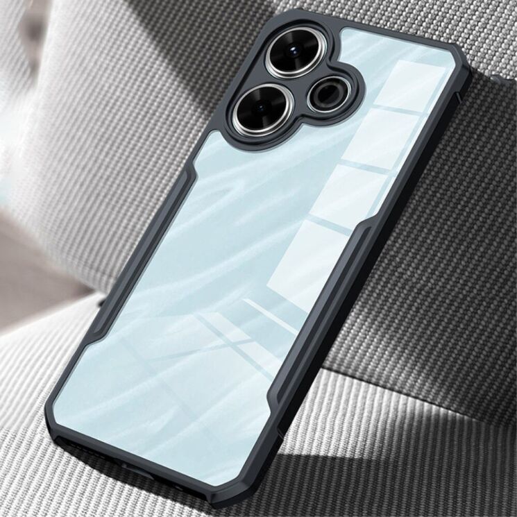 Захисний чохол XUNDD Rugged Case для Xiaomi Redmi 13 - Black: фото 3 з 4