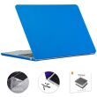 Защитный комплект Enkay Matte Shell для Apple MacBook Air 15 (2023/2024) - Dark Blue (335403DB)