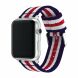 Ремешок UniCase Nylon для Apple Watch 42 (Series 10) / 41 / 40 / SE 40 / 38 - Blue / White / Red Five Stripes (236202C). Фото 2 из 16